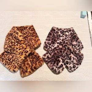 Leopard print scarf